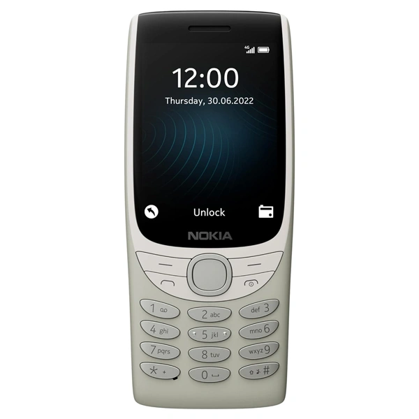 Nokia 8210 4G Keypad Phone - Beige - Beige