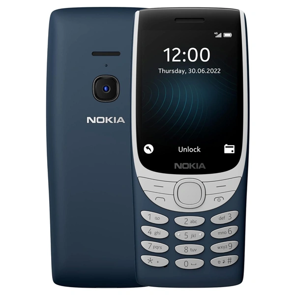 Nokia 8210 4G Keypad Phone - Red - Red