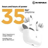 Nu Republic Urban 2 Earbuds with X-Bass