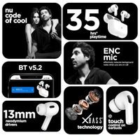 Nu Republic Urban 2 Earbuds with X-Bass