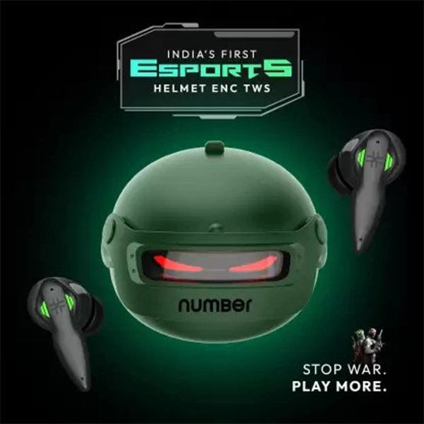Number Super Buds Pro GT9 Earbuds - Commando Black - Commando Black