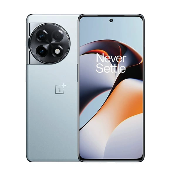 OnePlus 11R 5G Mobile Phone - Galactic Silver, 8GB RAM + 128GB Storage - Galactic Silver