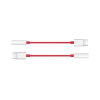 OnePlus Type-C to 3.5mm Jack Audio Connector - White