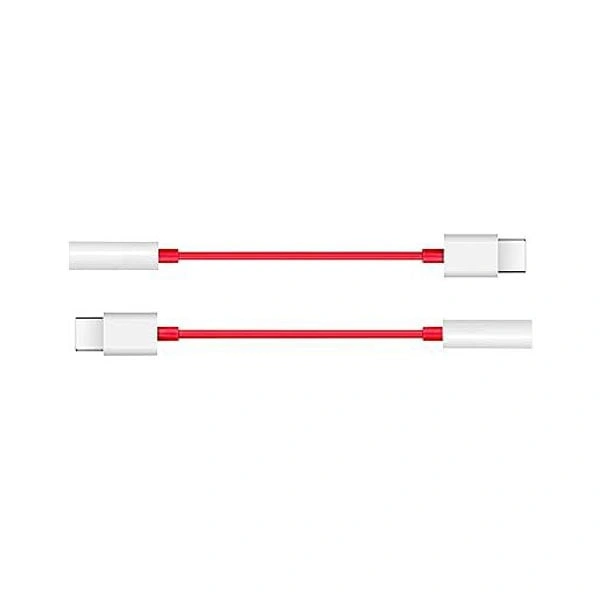 OnePlus Type-C to 3.5mm Jack Audio Connector - White