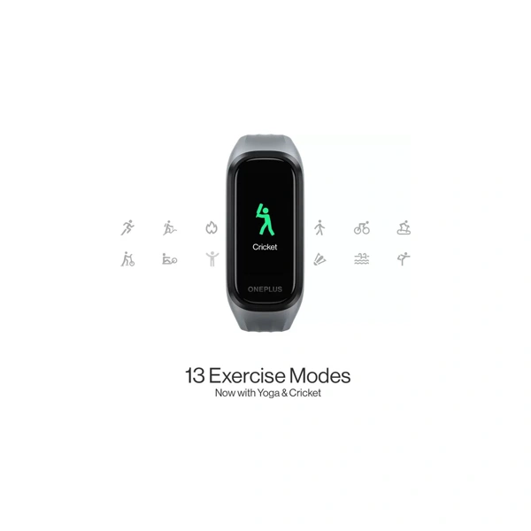 OnePlus W101N Smart Fitness Band - Black