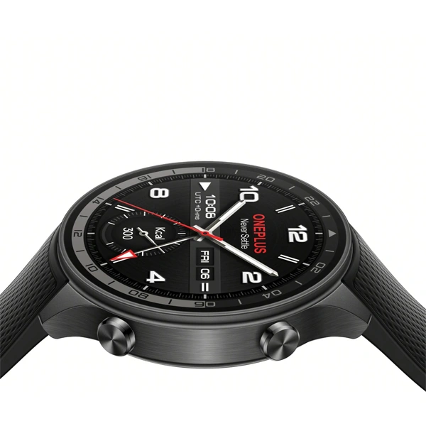 OnePlus Watch 2R With Wear OS 4 By Google - Black - Black
