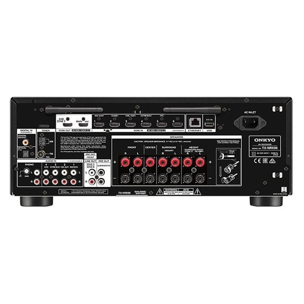 Onkyo TX-NR696 Dolby 4K Ultra AV Receiver