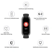 OPPO Band Style Fitness Band with 12 Workout Modes - Black, Blue
