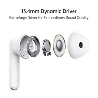 OPPO Enco Air 2 Bluetooth Truly Wireless Earbuds - White - White
