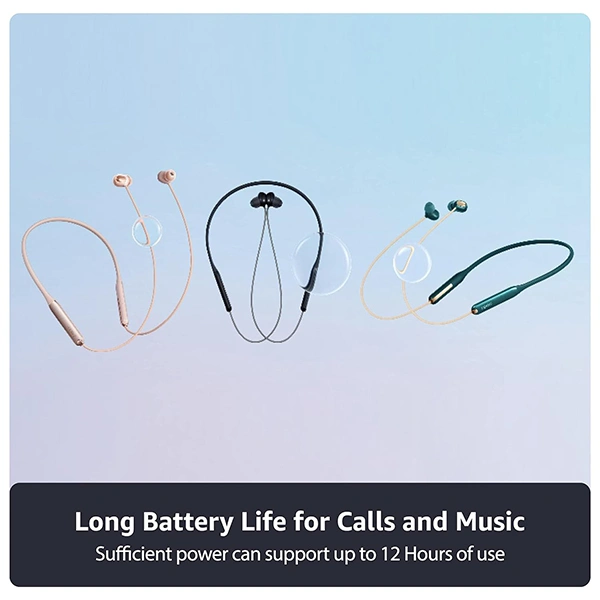 OPPO Enco M31 AI-Powered Noise Reduction Wireless Neckband - White