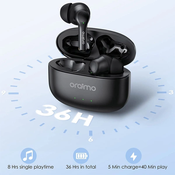 Oraimo FreePods 3 True Wireless Earbuds - White - White