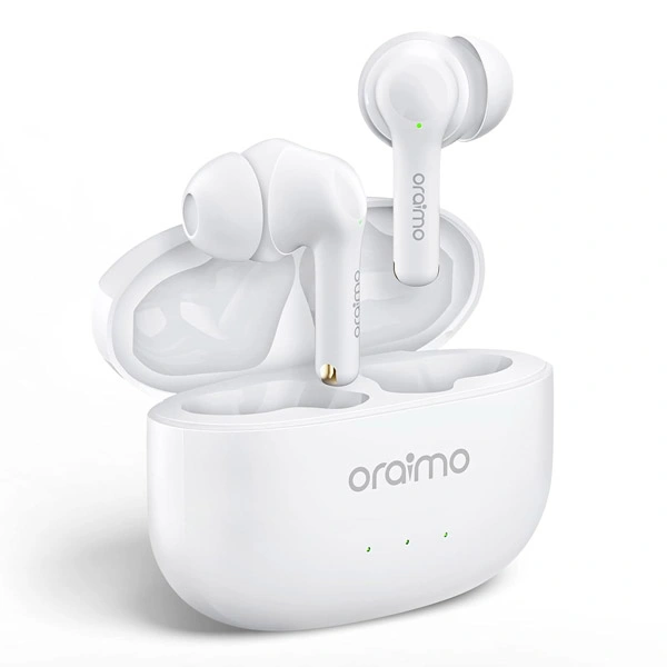 Oraimo FreePods 3 True Wireless Earbuds - White - White