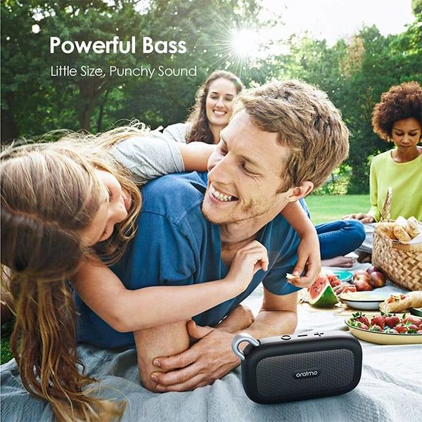 Oraimo OBS-04S 3W Studio Quality Sound Wireless Bluetooth Speaker - Red - Red