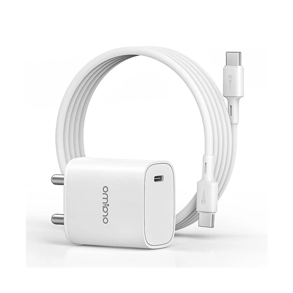 Oraimo OCW-I99S+CC54 20W Charger With Type-C To Type-C - White