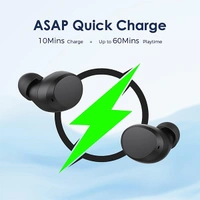 Oraimo OEB-E01DN Rock in Ear Bluetooth True Wireless Earbuds with Mic - Black, Red