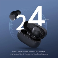 Oraimo OEB-E01DN Rock in Ear Bluetooth True Wireless Earbuds with Mic - Black, Red