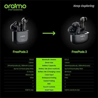 Oraimo OEB-E104D True Wireless Earbuds - White - White