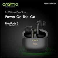 Oraimo OEB-E104D True Wireless Earbuds - White - White