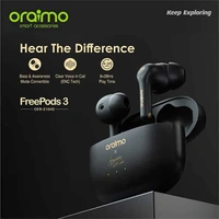 Oraimo OEB-E104D True Wireless Earbuds - White - White