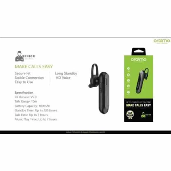 Oraimo OEB-E34S Bluetooth Headset