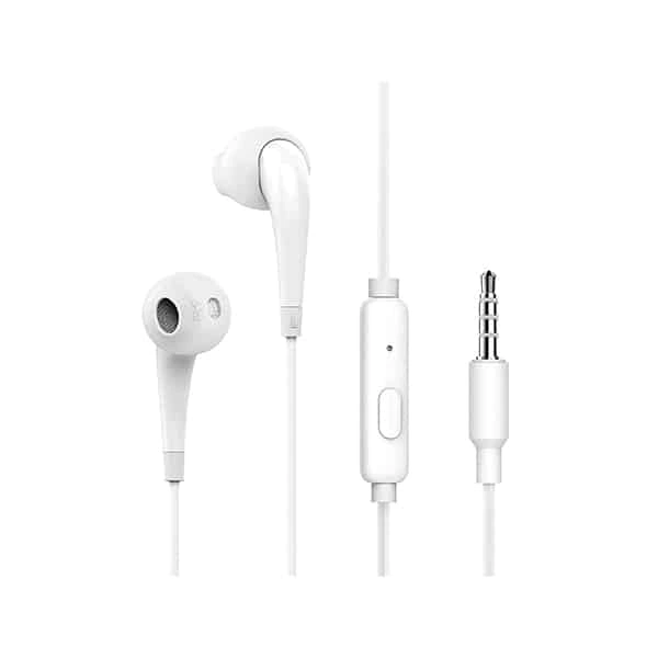 Oraimo OEP-E21 Wired Headset - White - White