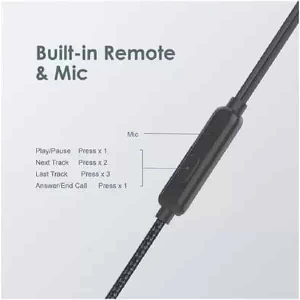 Oraimo OEP-E37 Bass Boost Wired Headset