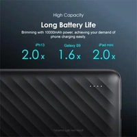 Oraimo OPB-P118D 10000mAh 2.4A Max Fast Charging Portable Power Bank