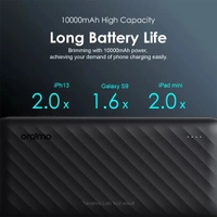 Oraimo OPB-P120D 10000 mAh Power Bank - Black