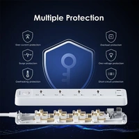 Oraimo PowerHub 2 Power Strip 2500W Extension Board with USB C Ports - White