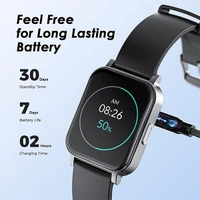 Oraimo Smart Watch Heart Rate & Notification - Blue, White