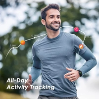 Oraimo Smart Watch Heart Rate & Notification - Blue, White