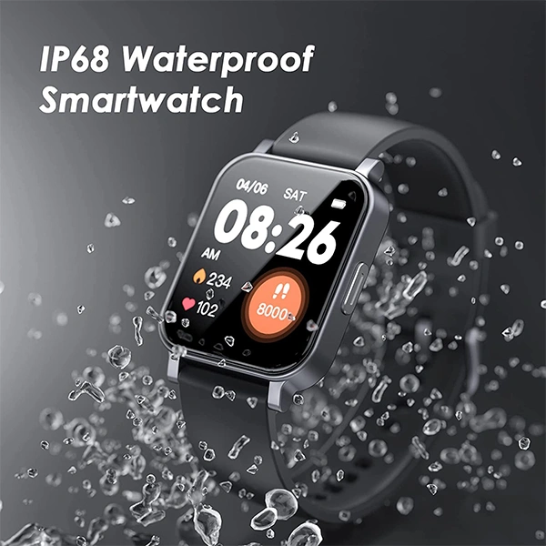 Oraimo Smart Watch Heart Rate & Notification - Blue, White