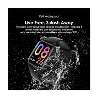 Oraimo Tempo S2 Blood Oxygen Heart Rate Smart Watch - Black