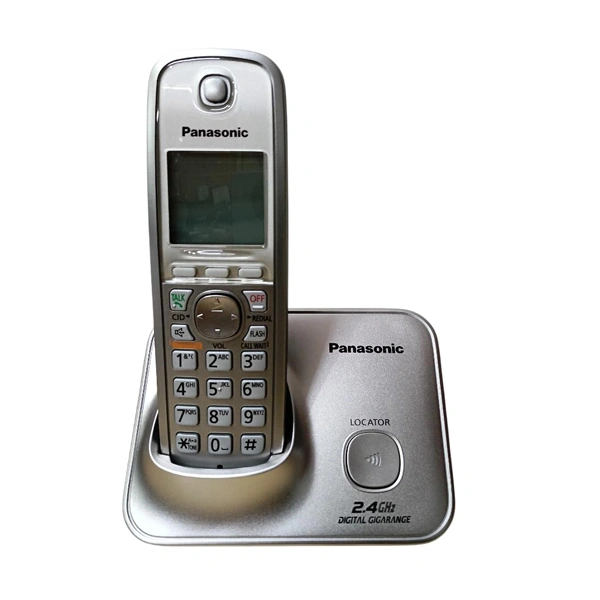 Panasonic KX-TG3711SX Cordless Landline Phone - Black