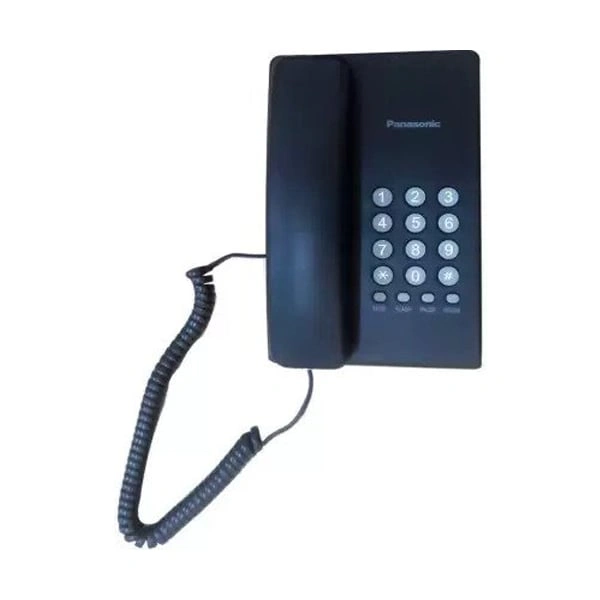 Panasonic KX-TS400SXB Corded Landline Phone - Black - Black