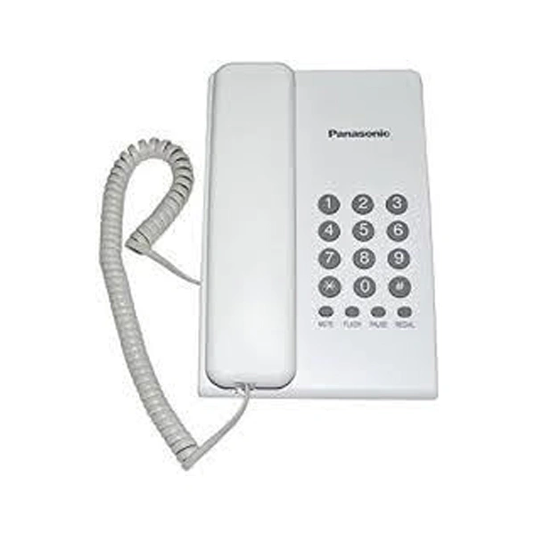Panasonic KX-TS400SXB Corded Landline Phone - White - White