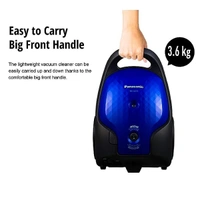 Panasonic MC-CG371A145 1600W 1.4L Canister Vacuum Cleaner - Blue