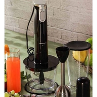 Panasonic MX-SS1 600 Watt Chooper Electric Hand Blender - Black, Blue