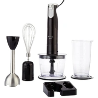 Panasonic MX-SS1 600 Watt Chooper Electric Hand Blender - Black, Blue