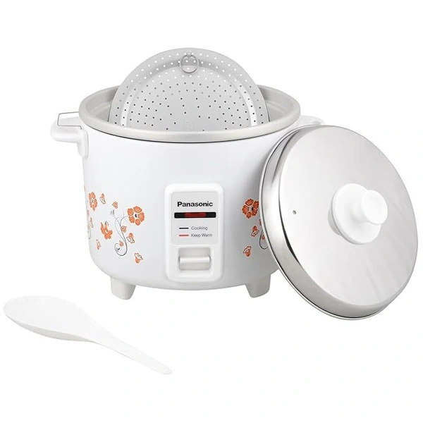 Panasonic SR WA10H(E) Automatic Electric Rice Cooker with Warmer - White