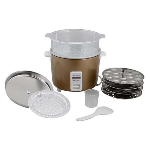 Panasonic SR-WA18GHCMB 660-Watt Automatic Rice Cooker - Metallic Gold