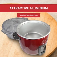 Panasonic SR-WA18H(SS) 660-Watt Automatic Momo Cooker Warmer - Burgundy