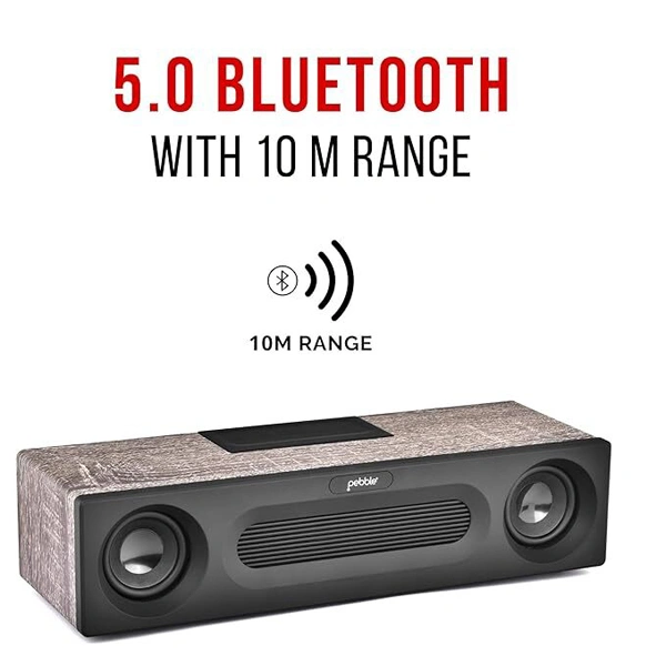 Pebble Basswoods Heavy Bass 16W Bluetooth Speaker