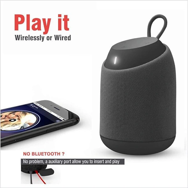 Pebble BassX Aqua IPX7 Waterproof Bluetooth Speaker - Blue - Blue