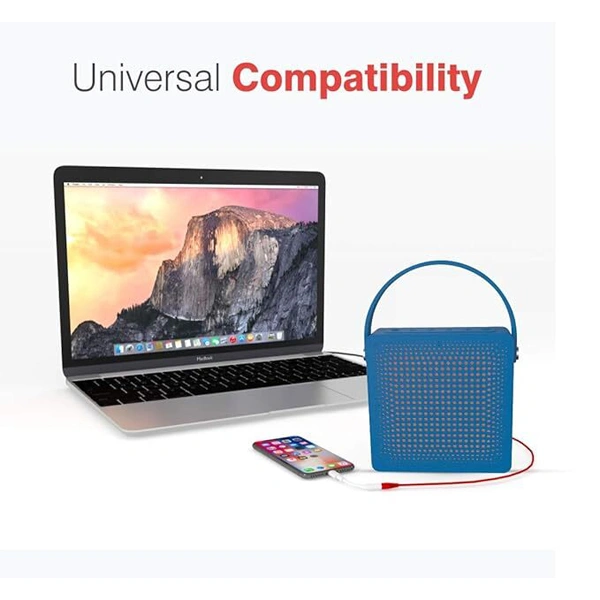 Pebble BassX Extreme Bluetooth Speaker - Blue - Blue