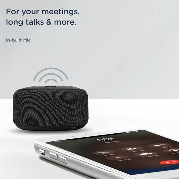 Pebble Bold 5W Bluetooth Speaker - Grey - Grey