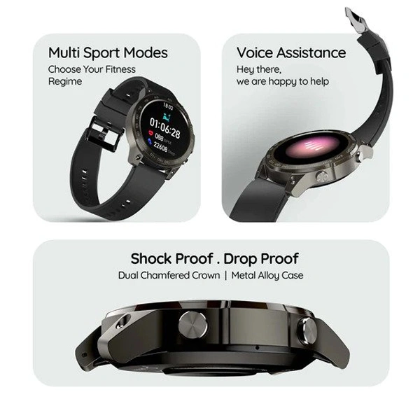 Pebble Cosmos Endure Smartwatch - Glacier Blue - Glacier Blue