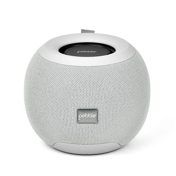 Pebble Dome Heavy Bass 5W Bluetooth Speaker - Grey - Grey