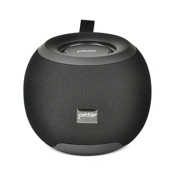 Pebble Dome Heavy Bass 5W Bluetooth Speaker - Grey - Grey