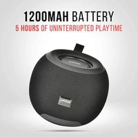 Pebble Dome Heavy Bass 5W Bluetooth Speaker - Grey - Grey